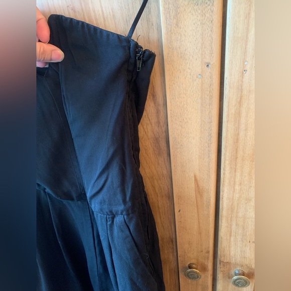 Black strapless romper - Picture 5 of 7